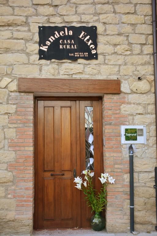 Casa Rural Kandela Etxea La puebla de Labarca Ngoại thất bức ảnh