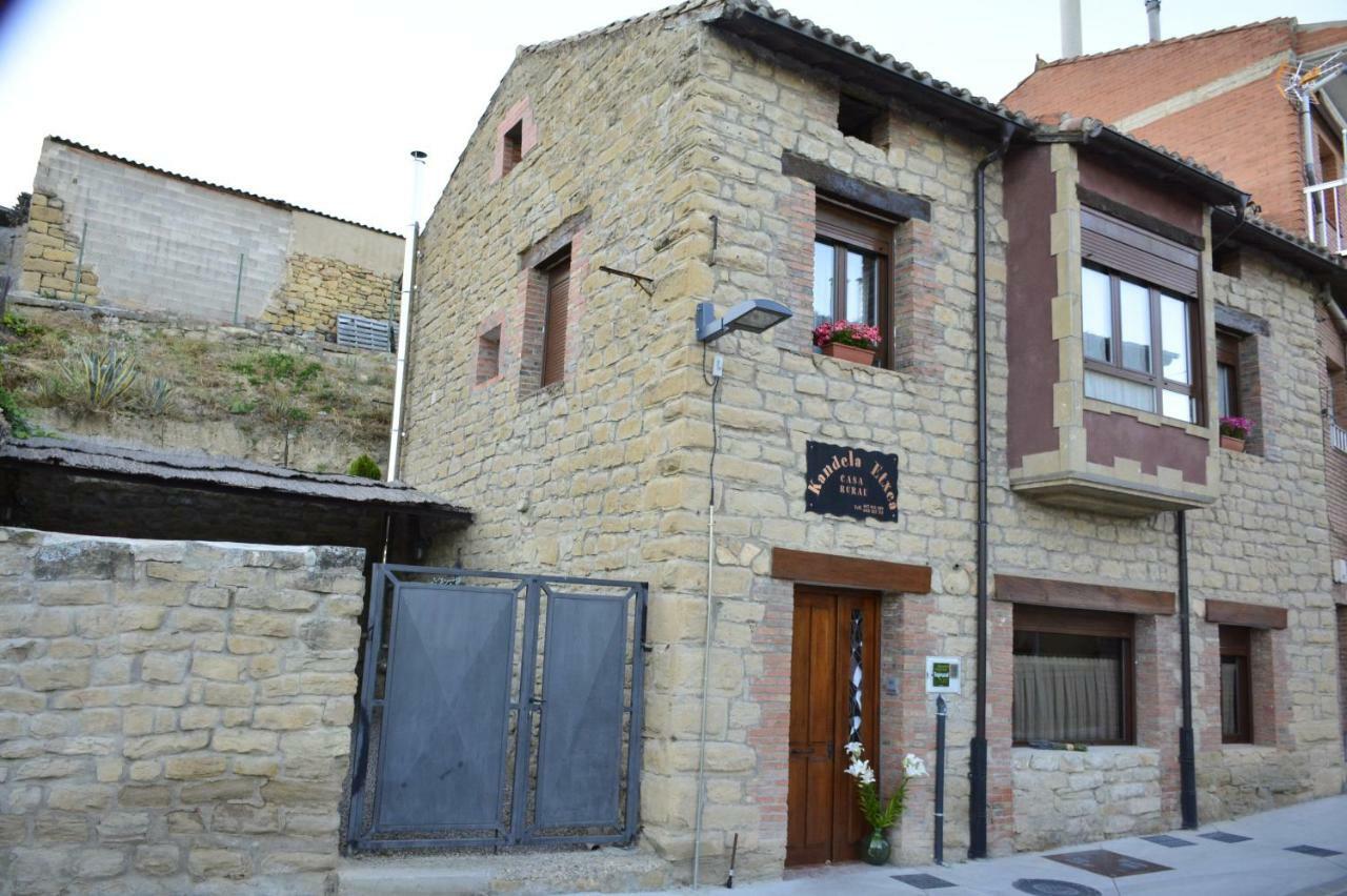 Casa Rural Kandela Etxea La puebla de Labarca Ngoại thất bức ảnh